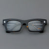 Foote Retro Square Acetate Glasses Frame