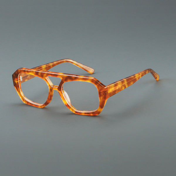Lang Retro acetate pilot eyeglass frame