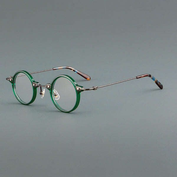 Garin Small circular acetate eyeglass frame