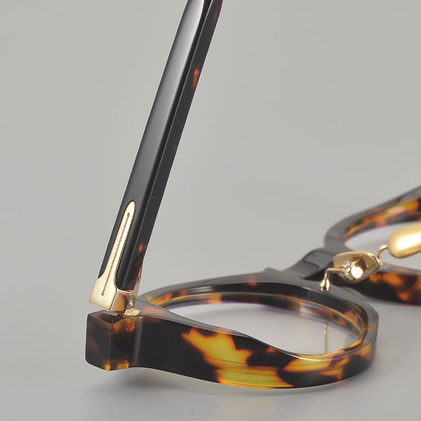 Sutton Retro Round Acetate Glasses Frame