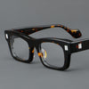 Foote Retro Square Acetate Glasses Frame