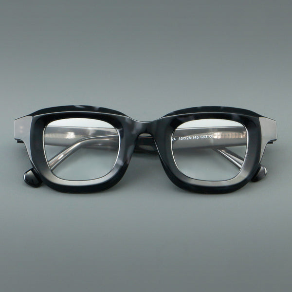 Klass Classic Square Acetate Eyeglasses Frame