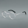 Stacy Retro round titanium alloy eyeglass frame
