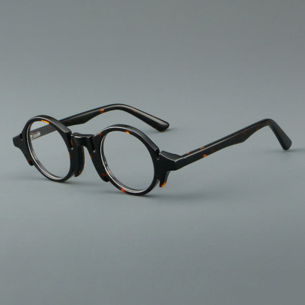 Koza Retro acetate imitation wood grain eyeglass frame