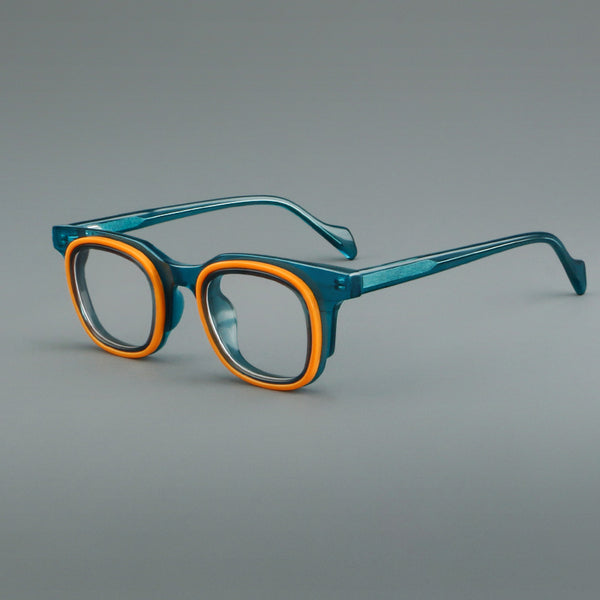 Boas Retro Square Acetate Glasses Frame