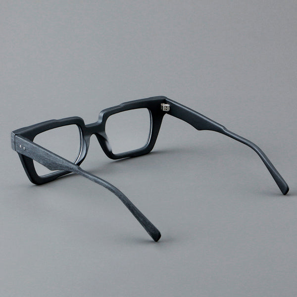 Nelly Retro Rectangle Acetate Glasses Frame
