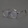 Zago Retro Rectangle Acetate Glasses Frame
