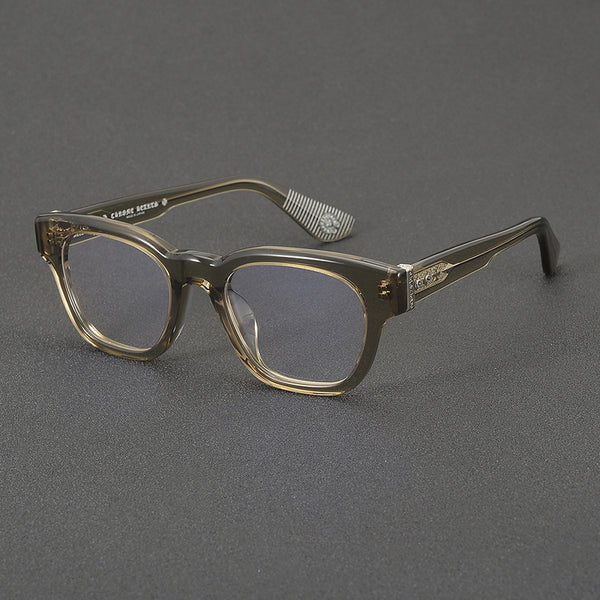 Endres Rectangle Acetate Titanium Glasses Frame