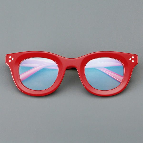 Iryna Classic circular acetate eyeglass frame