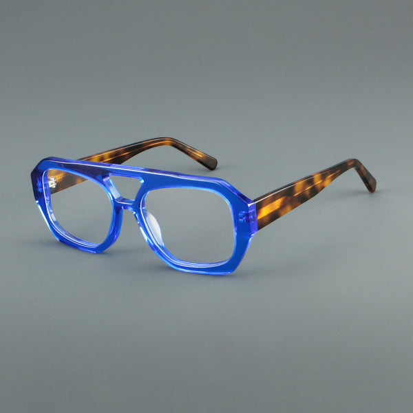 Lang Retro acetate pilot eyeglass frame