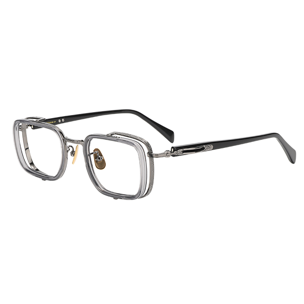 Ronan Retro Titanium Square Glasses Frame