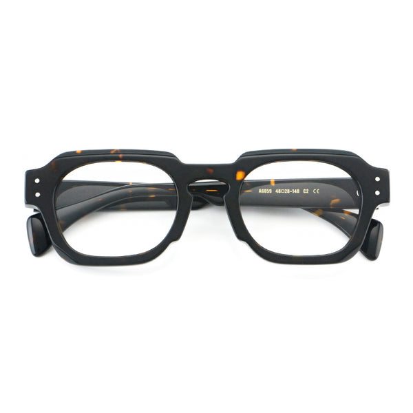 Fix Retro fashion square acetate eyeglass frame