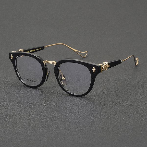 Flagg Vintage Acetate Titanium Glasses Frames