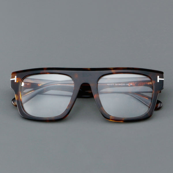 Raffi Retro Square Acetate Glasses Frame