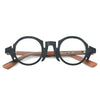 Koza Retro acetate imitation wood grain eyeglass frame