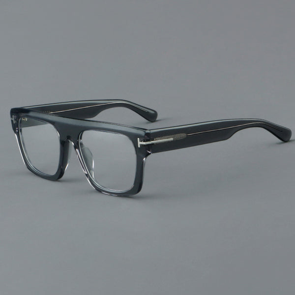 Raffi Retro Square Acetate Glasses Frame