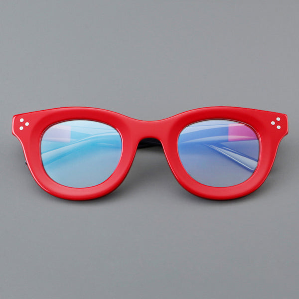 Iryna Classic circular acetate eyeglass frame