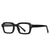 Vintage Black Square Glasses Frame