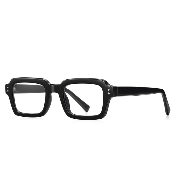 Vintage Black Square Glasses Frame