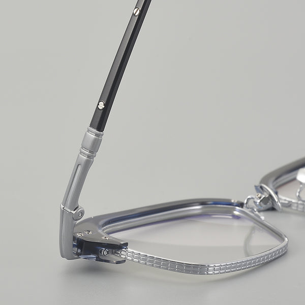 North Retro Rectangle Titanium Glasses Frame