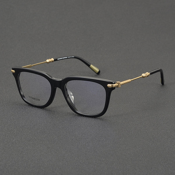 Vong Retro Square Titanium Glasses Frame