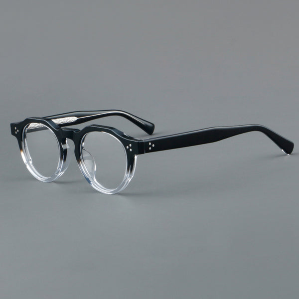 Andon Retro Round Acetate Glasses Frame eyeweare