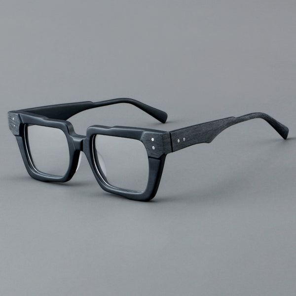 Nelly Retro Rectangle Acetate Glasses Frame