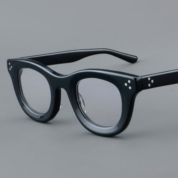 Iryna Classic circular acetate eyeglass frame
