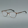 Moon Ultra-light Pure Titanium Vintage Square Eyeglasses Frame