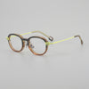 Marko Retro round titanium alloy eyeglass frame