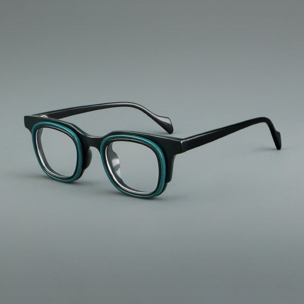 Boas Retro Square Acetate Glasses Frame
