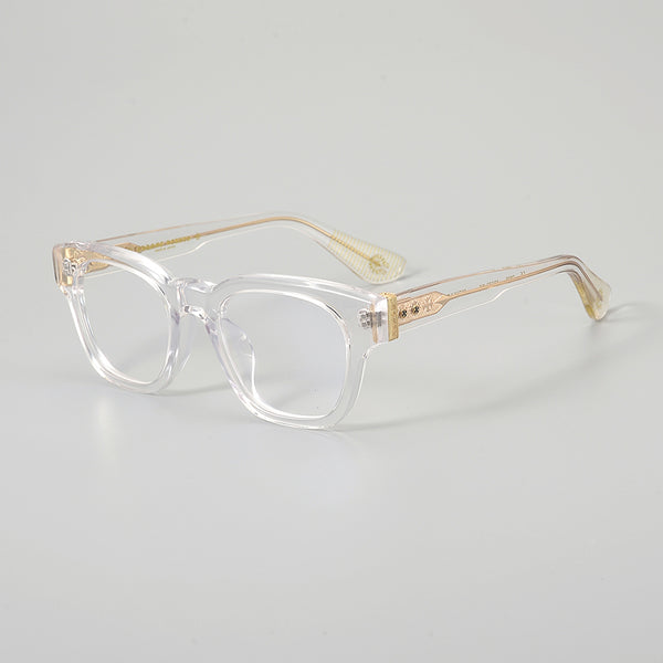 Endres Rectangle Acetate Titanium Glasses Frame
