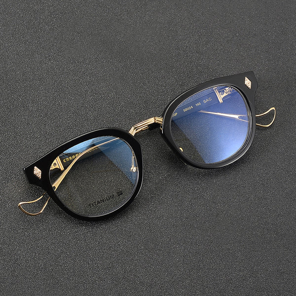Flagg Vintage Acetate Titanium Glasses Frames