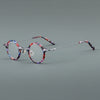 Garin Small circular acetate eyeglass frame