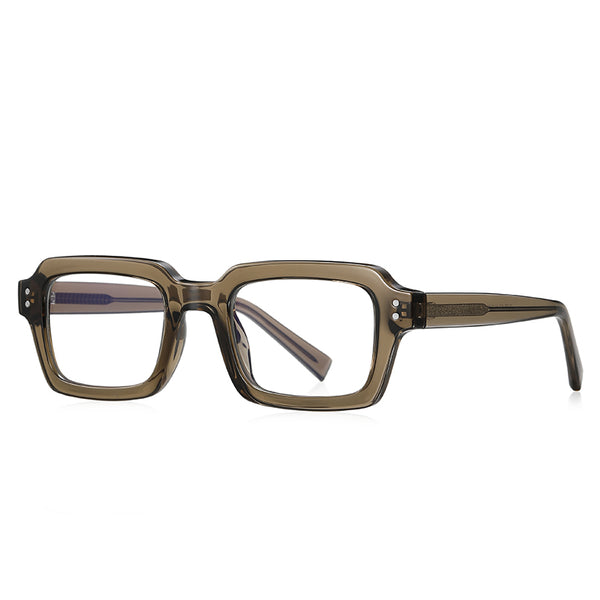 Vintage Black Square Glasses Frame