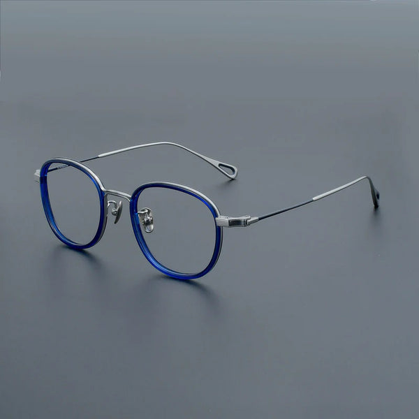 Copp Retro Square Titanium Glasses Frame