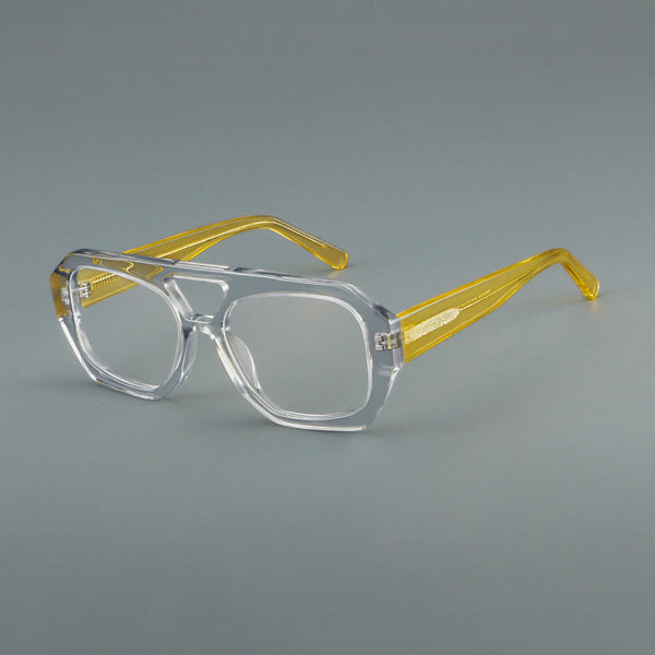 Lang Retro acetate pilot eyeglass frame