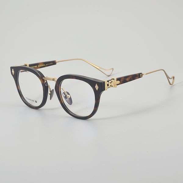 Flagg Vintage Acetate Titanium Glasses Frames