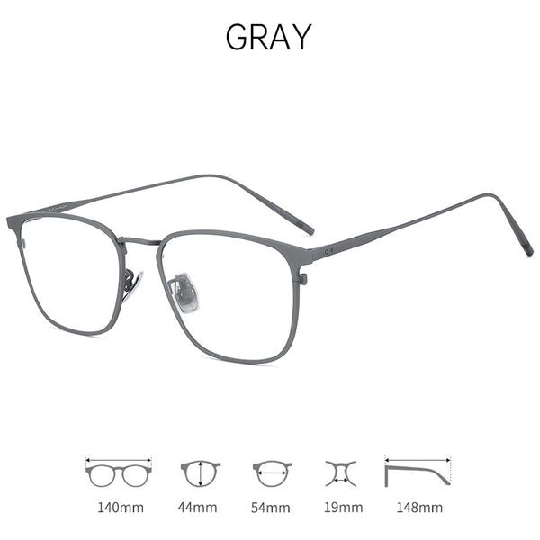 MEN'S BUSINESS CASUAL ULTRA-LIGHT STEEL TITANIUM