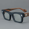Foote Retro Square Acetate Glasses Frame