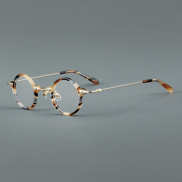 Garin Small circular acetate eyeglass frame