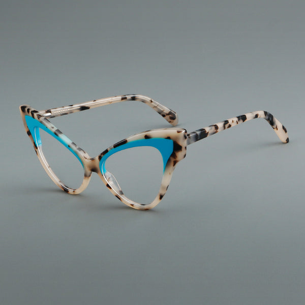 Veet Acetate cat eye retro eyeglass frame
