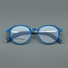 Stacy Retro round titanium alloy eyeglass frame