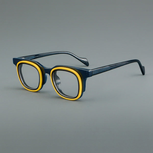 Boas Retro Square Acetate Glasses Frame