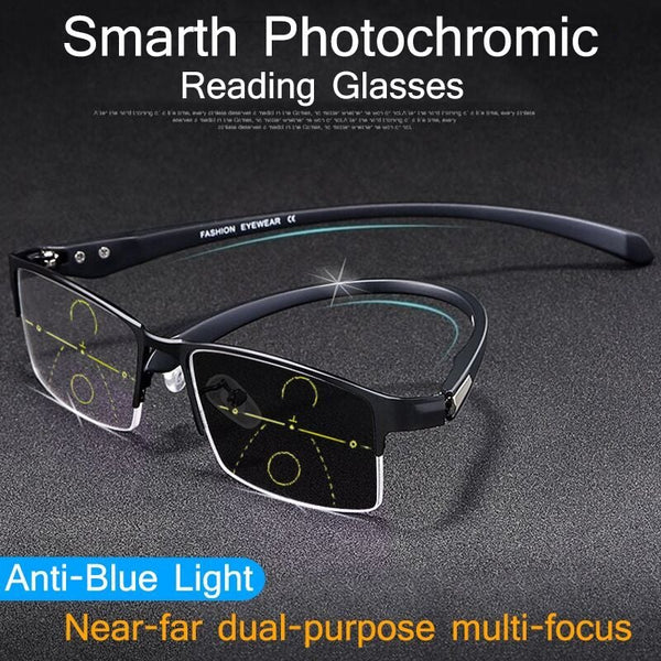 Men's and women's FASHION TITANIUM ULTRA-LIGHT SHOCKPROOF IMPACT-RESISTANT READING GLASSES