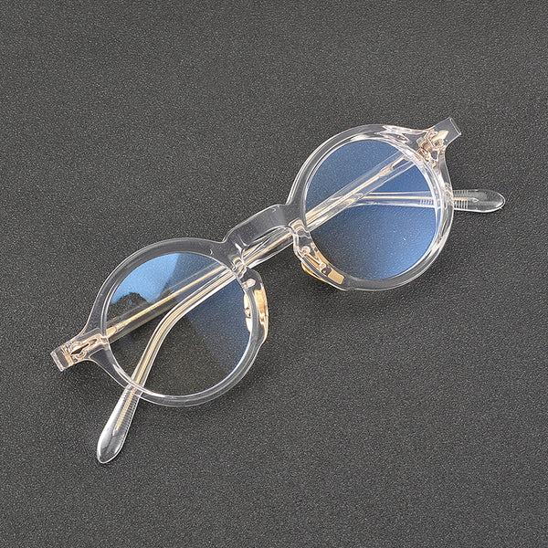 Sutton Retro Round Acetate Glasses Frame