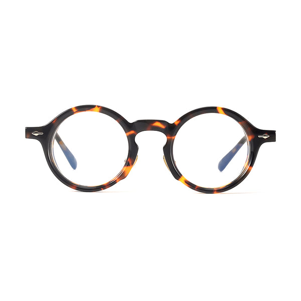 Sutton Retro Round Acetate Glasses Frame