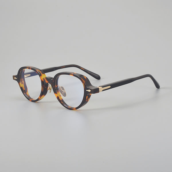 Sutton Retro Round Acetate Glasses Frame JMMCR-58