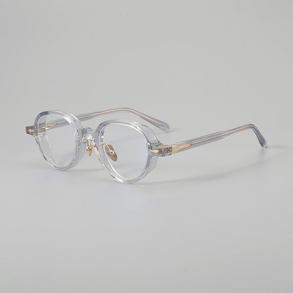 Sutton Retro Round Acetate Glasses Frame JMMCR-58