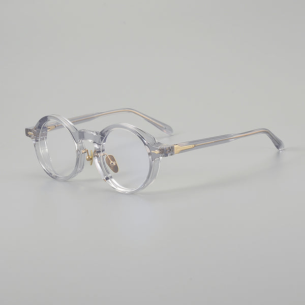 Sutton Retro Round Acetate Glasses Frame